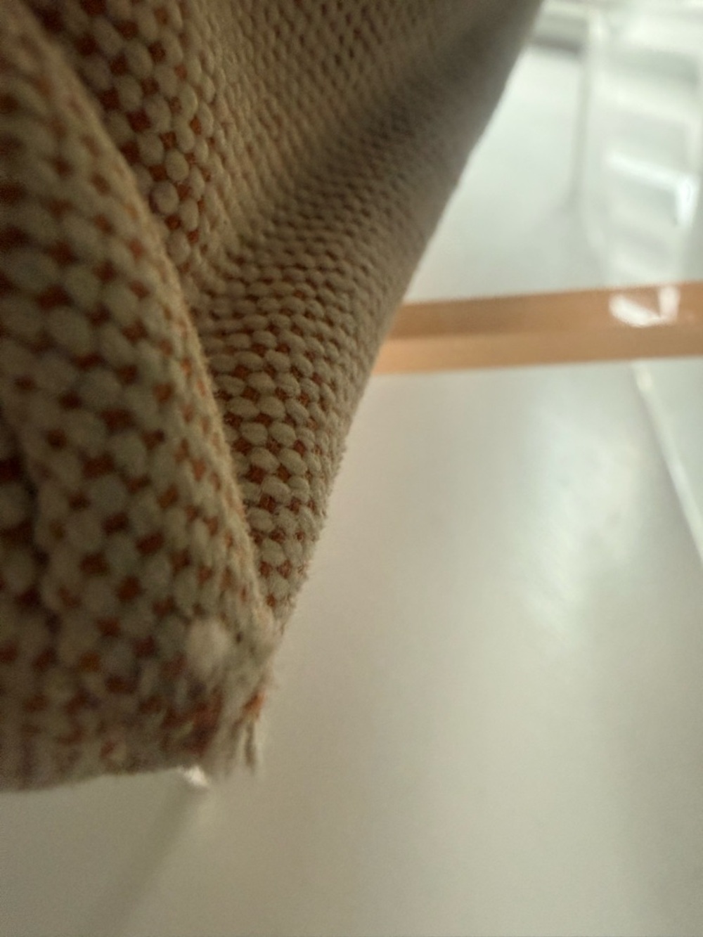 Authentic Hermès MM (medium) tote in the iconic cream canvas/  signature orange - Picture 8 of 16